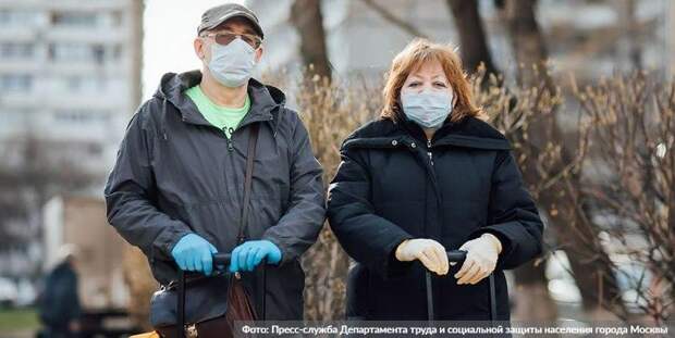 Более 25 тыс кг продуктов доставили москвичам социальные работники/Фото: Пресс-служба Департамента труда и социальной защиты населения города Москвы