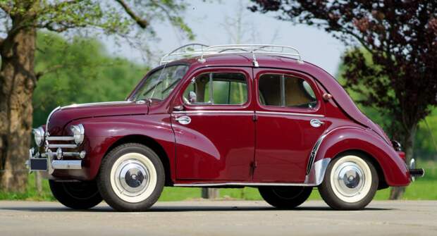 Как появился автомобиль Renault 4cv
