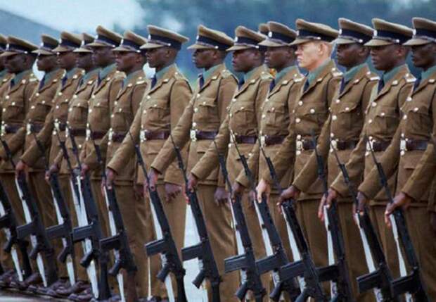Сухопутные войска ЮАР.