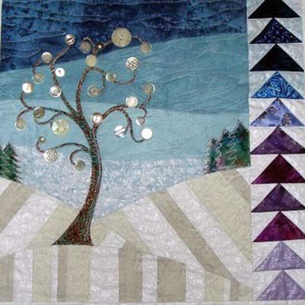 декор из пуговиц