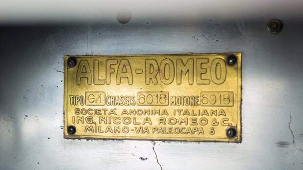 Уникальная Alfa Romeo G1 1921 года на продажу-32 фото-