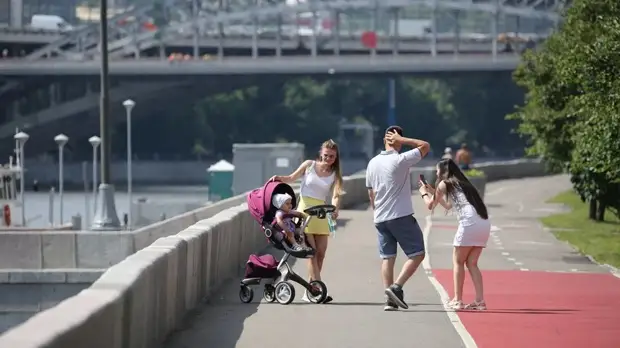 В Москве 10 июля ожидается до +25 °С