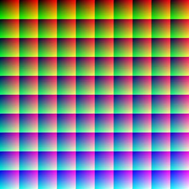 Так выглядят миллион оттенков на одной картинке (каждый пиксель имеет свой цвет) загадки, интересно, неизведанное, познавательно, тайны