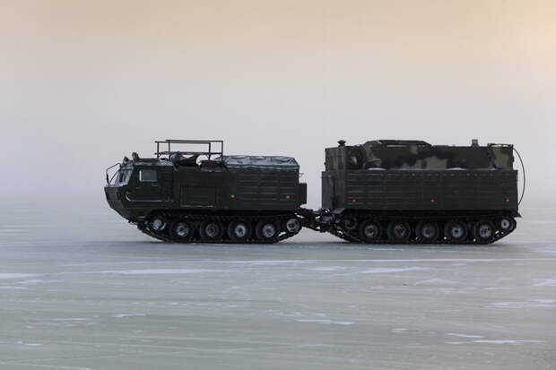 Испытания новых образцов военной техники в условиях Арктики арктика, испытания, техника