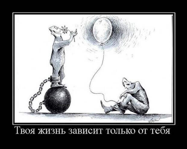 Твоя жизнь зависит от тебя