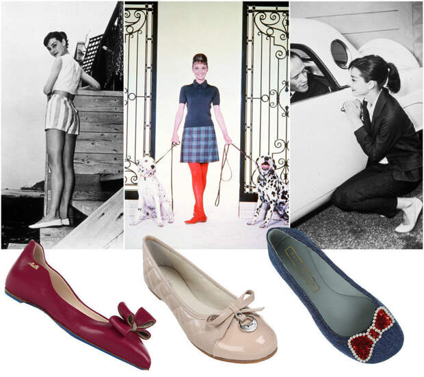 Эти модные балетки!Как Одри Хепбёрн попросила создать для ее 41 размера ноги аккуратные туфельки, фото № 5