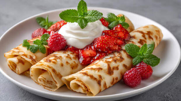 Рецепты сладких соусов к блинам