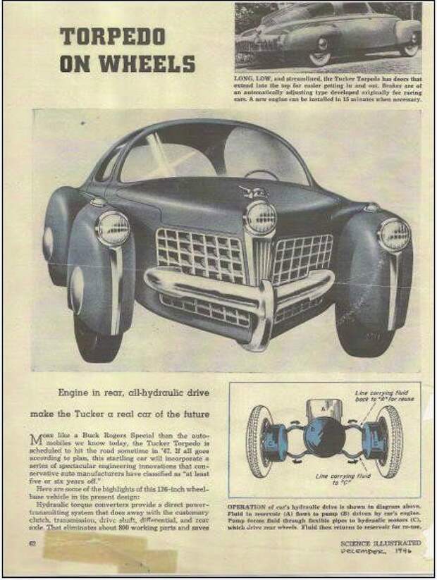 авто, Tucker 48, Tucker