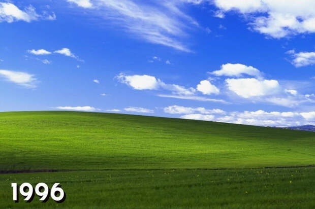 Знаменитых зеленых холмов больше не существует