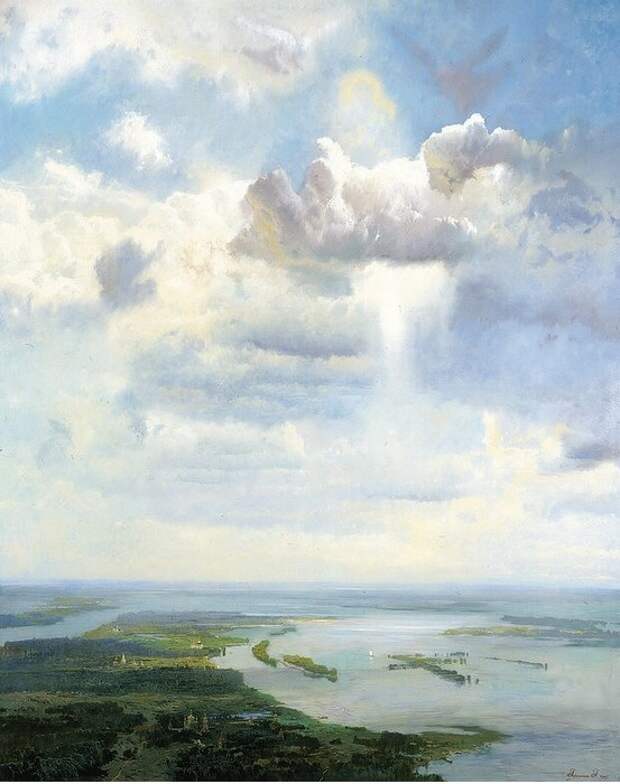«Небо Святой Руси». Автор: Александр Афонин.