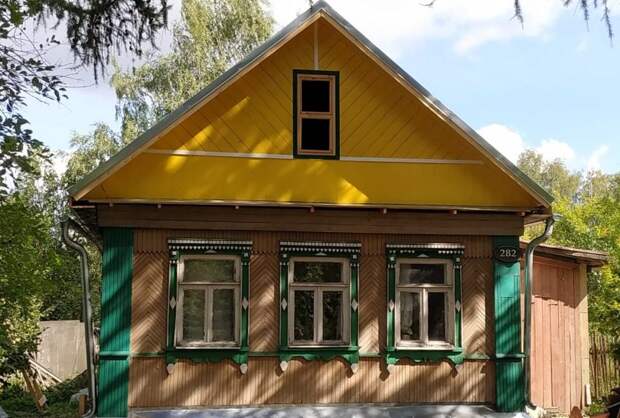 Дом, отремонтированный в 2019 году.