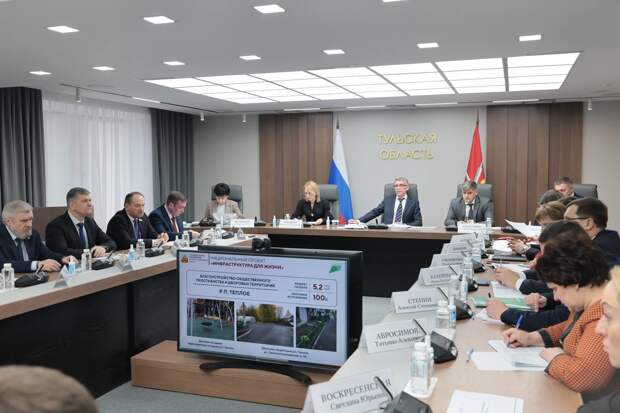 Дмитрий Миляев провел рабочую встречу с главами администраций Тепло-Огаревского, Веневского и Каменского районов