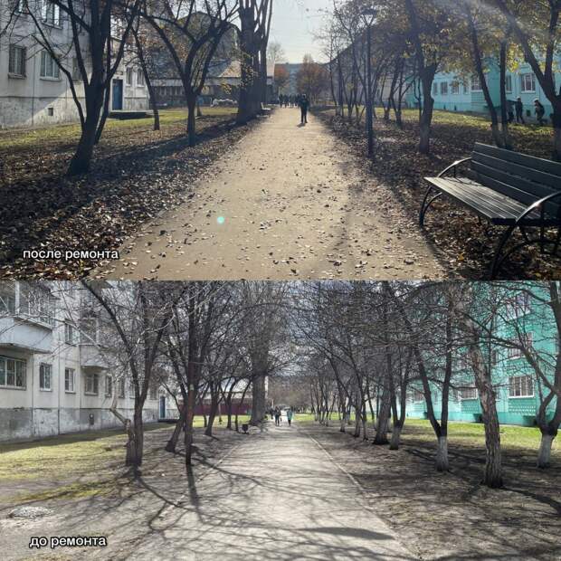 Общественную территорию в 4 микрорайоне Шелехова благоустроили
