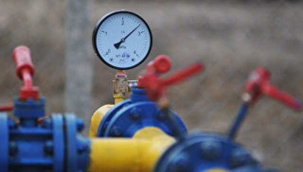 Газовая труба на территории Украины. Архивное фото