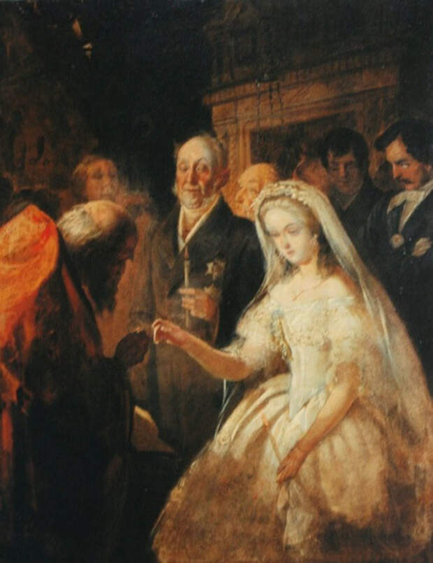 Картина «Неравный брак» Василия Пукирева: кто эта невеста и как сложилась ее судьба