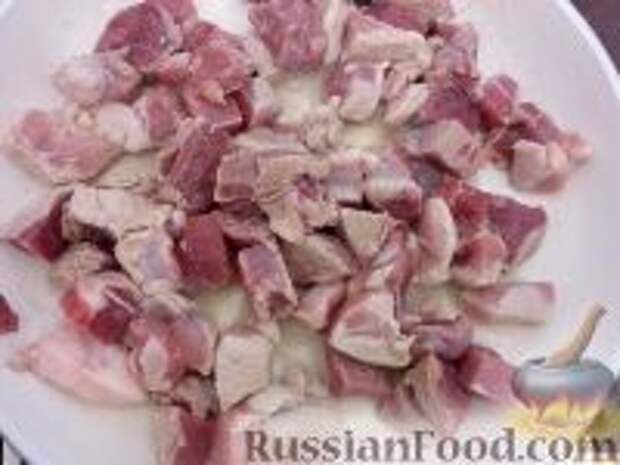 Фото приготовления рецепта: Рагу из свинины - шаг №3