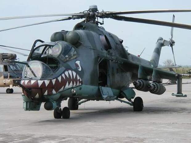 Вертолёт Ми-24 «Крокодил». Гремучая смесь штурмовика и боевой машины пехоты