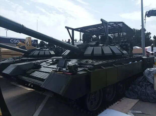 Азербайджан показал собственный вариант модернизации советского танка Т-72