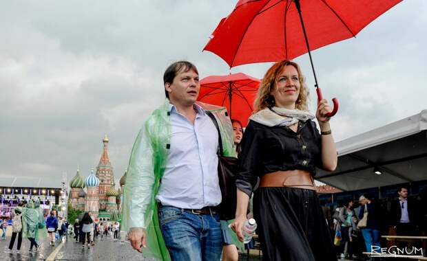 Дождь в Москве