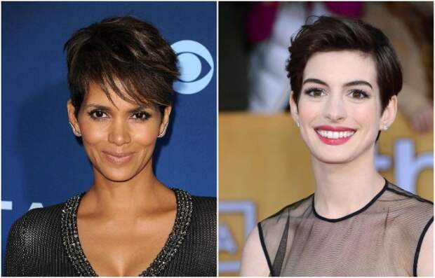 Гарсон прекрасно смотрится со рваными концами