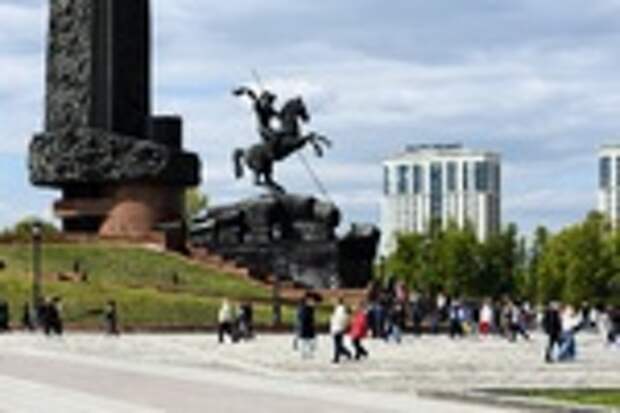 Монумент Победы на Поклонной горе / Фото: Екатерина Смолихина / amic.ru
