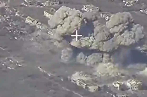 Взрыв трехтонной бомбы уничтожил пункт дислокации ВСУ под Гуляйполем