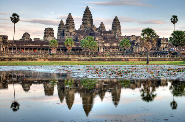 9. Ангкор-Ват, Камбоджа достопримечательности, загадки, мистика, памятники, планета, статуи, тайны, фото