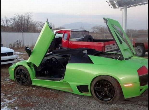 Пять часов жизни Lamborghini (10 фото)
