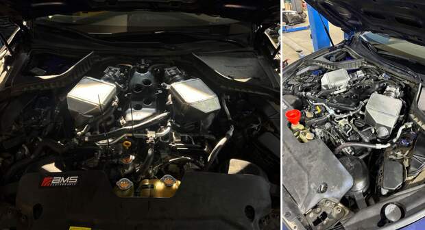 Двигатель VR30DDTT в Infiniti Q60S после тюнинга