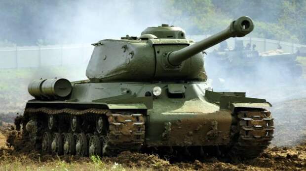 В основе ИС-2 лежит проверенная конструкция танка КВ. | Фото: topwar.ru.