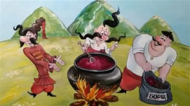 Сказ про то, как русский борщ… стал «украинским»