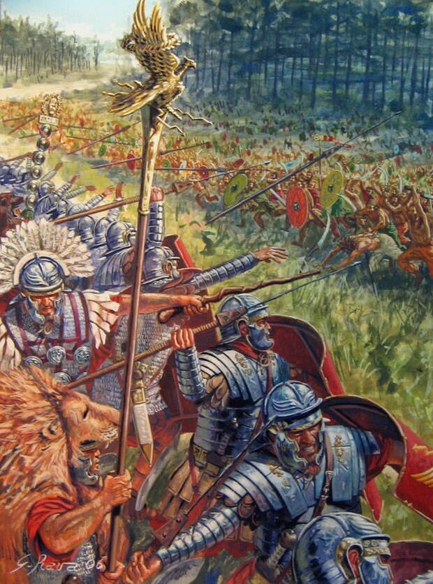 Военные картины Giuseppe Rava