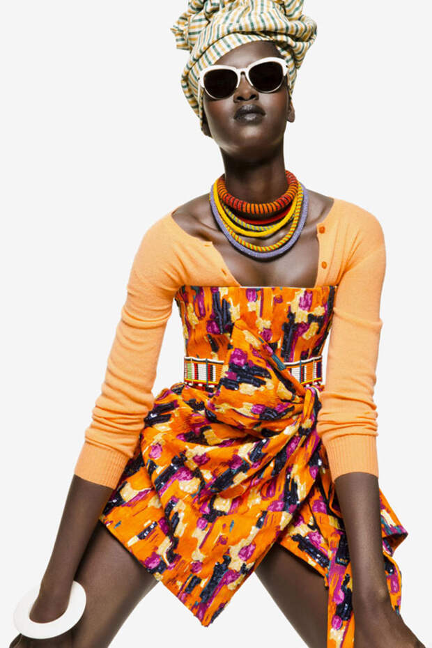 В моде вновь стиль Африки