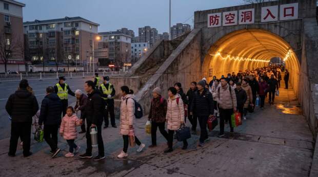 В Китае – массовая мобилизация: Пекин готовится к войне и строит сеть подземных городов
