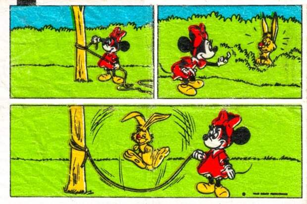 Коллекция вкладышей жевательной резинки Donald
