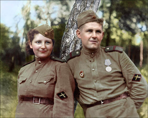раскрашеные фотографии