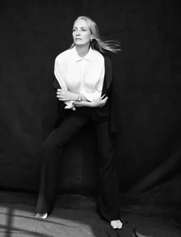 Ума Турман для Flaunt Magazine