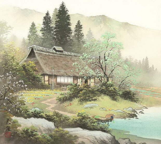 Япония в иллюстрациях Koukei Kojima Япония в иллюстрациях Koukei Kojima
