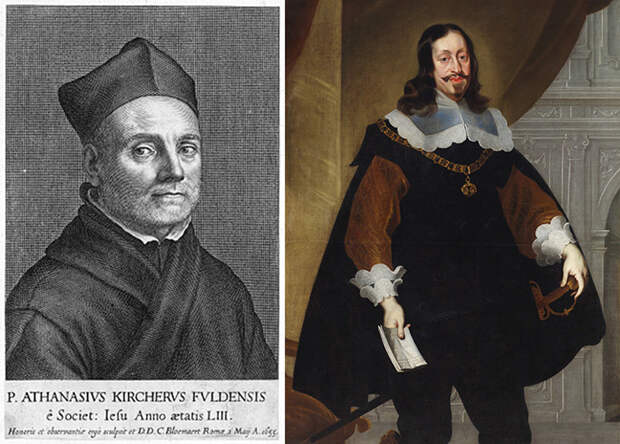 Афанасий Кирхер и Фердинанд III.