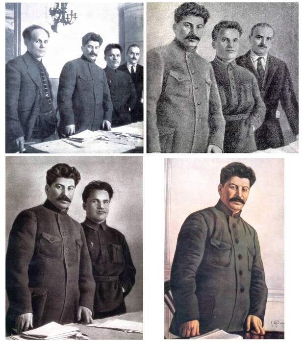 fotoshop v stalinskuyu epohu 4