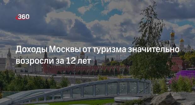 Вклад туристической отрасли в экономику Москвы вырос в четыре раза за 12 лет