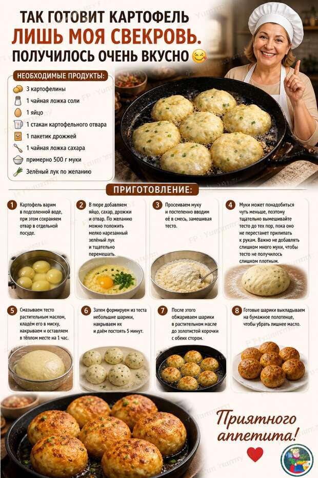 Кулинария>Шарики из картошки!