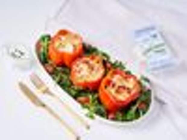 Перцы, фаршированные кускусом
