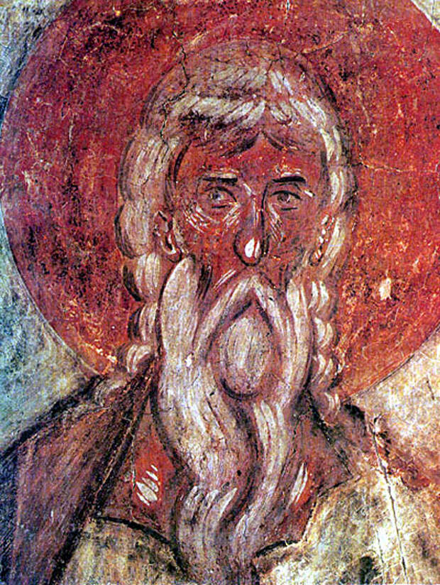 Святой Дионисий Ареопагит. Фреска