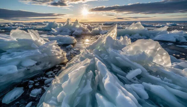 Российские ученые зафиксировали аномально раннее ледообразование в Арктике