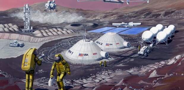 NASA рассказало о своих планах по освоению Луны и Марса (6 фото)