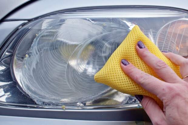 Автомобильные лайфхаки - Как почистить автомобильные фары