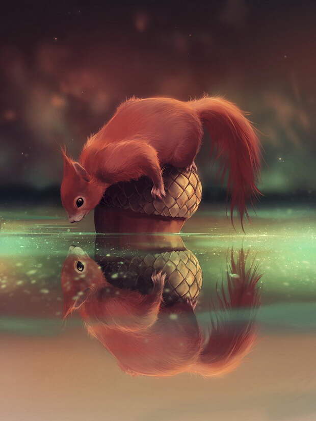 Философские иллюстрации Aquasixio