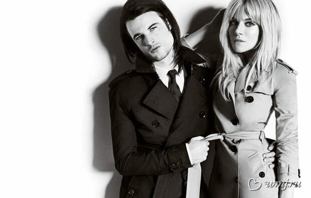 Сиенна Миллер и Том Старридж в рекламной кампании Burberry, осень-зима 2013-2014