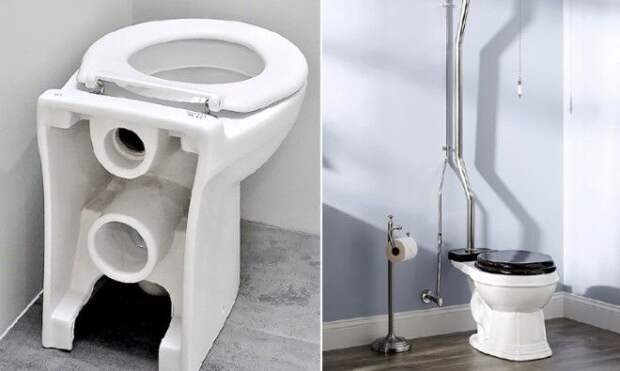 Уникальная американская система туалетов Фото videoboomcc